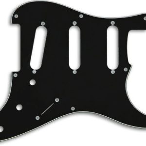 FENDER PICKGUARD, '57 VINTAGE STRAT, 3 SINGLE-COIL, 8 SCREWS,