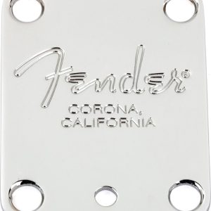 FENDER AMERICAN STANDARD GUITAR NECK PLATE, 4-BOLT, WITH