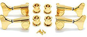 GROVER "MINI" BASS TUNERS, 20:1 GEAR RATIO, GOLD