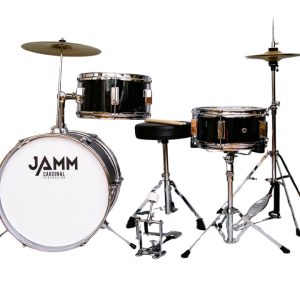 JAMM 3 Piece Jr Drum Set (Black)