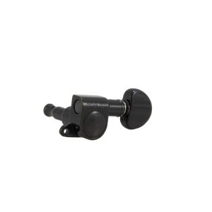 GROVER MINI ROTOMATICS BLACK CHROME SET 6 6-IN-LINE LEFT HAND MODELS