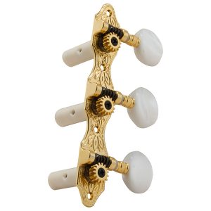 GROVER DELUXE CLASSIC GOLD SET 6 3 + 3 ON PLATE