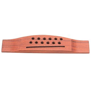 GROVER ROSEWOOD BRIDGE FOR 12-STRING GUITARS