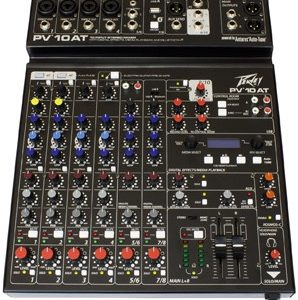 Peavey PV 10 AT  10-Channel Mixing Console With Autotune (3612610)
