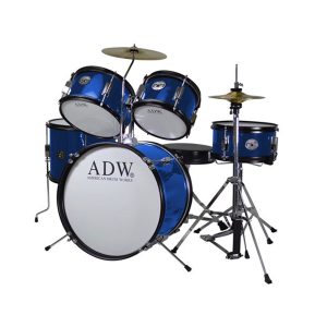 American Drum Works – 5 Piece Junior Drum Set (Different Colors Available)