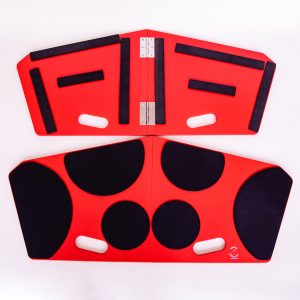Tenor Pad-6 Drum Practice Pad Red Folding