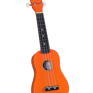 Diamond Head DU-103 Rainbow Soprano Ukulele - Orange