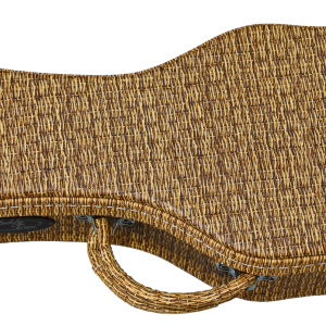 EDDY FINN PRINTED RATTAN HARDSHELL CASE FOR TENOR UKULELE