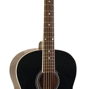 INDIANA DAKOTA GUITAR, BLACK GLOSS FINISH