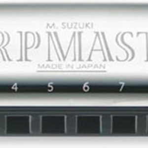 SUZUKI HARPMASTER 10 HOLE DIATONIC HARMONICA, KEY OF E