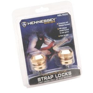 On-Stage NSL7200G Solid Brass Strap Locks