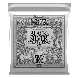 Ernesto Palla Black & Silver Nylon Classical Guitar Strings