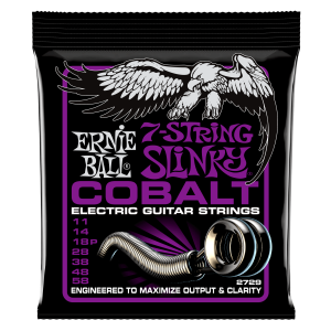 Power Slinky Cobalt  7-String Electric Guitar Strings - 11-58 Gauge