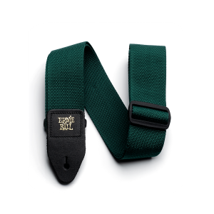 Forest Green Polypro Guitar Strap