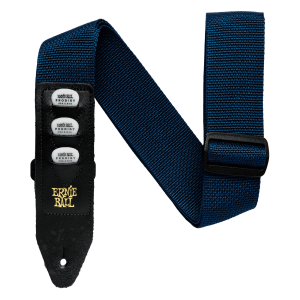 Ernie Ball Navy Pickholder Strap