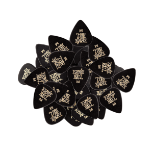 Medium Black Cellulose Picks, bag of 144