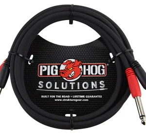 6ft 1/4"-1/4" Dual Cable