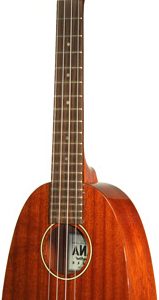 OHANA PINEAPPLE SHAPED CONCERT UKULELE, 19 FRETS, SOLID MAHOGANY