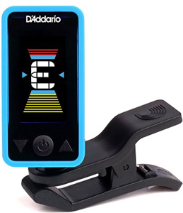 D'ADDARIO ECLIPSE TUNER - BLUE