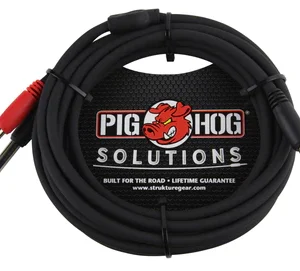 10ft TRS(M)-Dual 1/4" Insert Cable