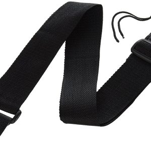 Guitar Strap - Black Nylon